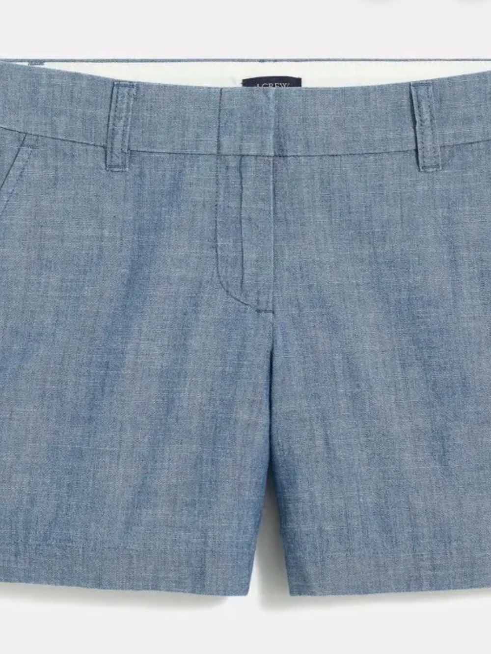 J. Crew Women’s Chambray Chino Short NWT Size 16 with 5” inseam